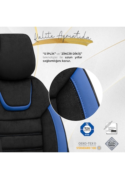 Otom Iconic Design Ekstra Destekli Oto Koltuk Kılıfı 550061877