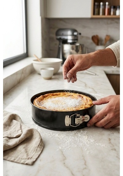 Cooker 24 Cm Kelepçeli Kek Kalıbı Ckr3564 Siyah