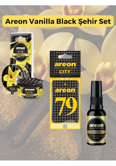 Areon Vanilla Black Şehir Set-79