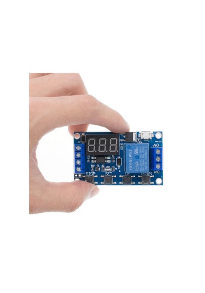 Zaman Gecikmeli Röle Micro Usb 2 Zaman Ayarlı 3 Hane 7 Segment