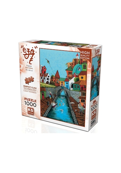 Ks Games 1000 Parça Fogoso Ezo Sunal Puzzle