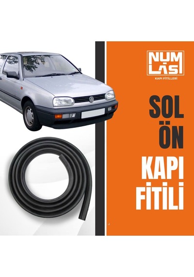 Volkswagen Golf 3.nesil Tek Kapı Sol Ön Kapı Fitili-a Kalite-numlas-nm2992