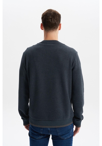 AR-MA Arma Erkek Regular Fit Örme Selanik Kazak %65 Pamuk %35 Polyester, Karbon Fırçalı, Basic Bisiklet Yaka K30124699002 Gri AR-MA Arma Erkek Regular Fit Örme Selanik Kazak %65 Pamuk %35 Polyester, Karbon Fırçalı, Basic Bisiklet Yaka K30124699002 Gri