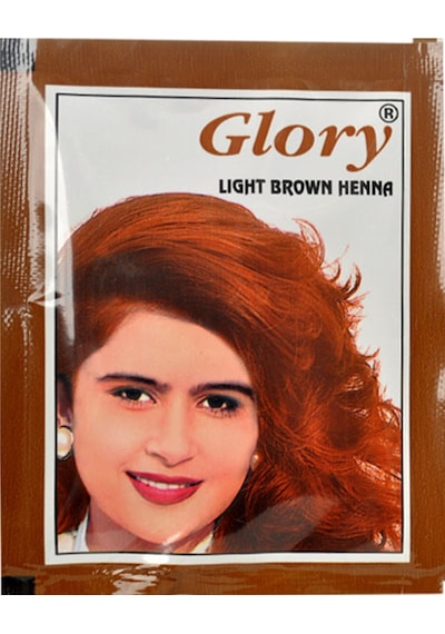 Glory Açık Kahverengi Hint Kınası (Light Brown Henna) 10 Gr Paket
