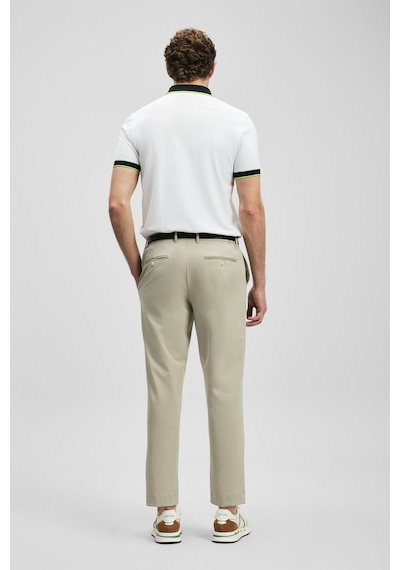 Lufian Zane Smart Erkek Polo T-shirt 111040242 Ekru