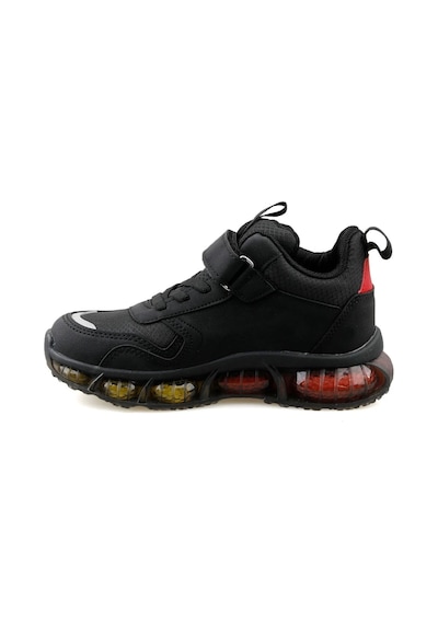 Vicco 946-p23k-380-02 Willow Unisex Çocuk Işıklı Bot Siyah
