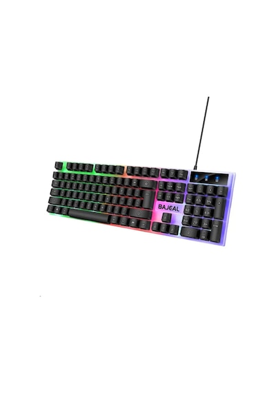 Maxgo 3111 Işıklı Q Klavye - Mouse - Rgb Aydınlatmalı Türkçe Klavye- Oyuncu Klavyesi