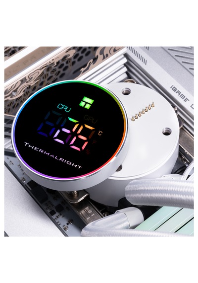 Thermalright Frozen Magic 360 Digital Argb Whıte 360mm Intel-amd Uyumlu İşlemci Sıvı Soğutucu 360 MM