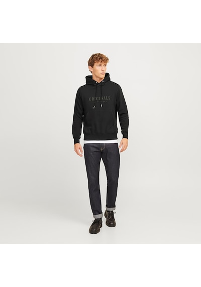 Jack & Jones Jack&jones Jorfrederiksberg Erkek Sweatshirt 12270541 Siyah
