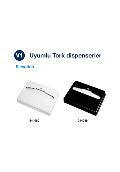 Tork 750160 Klozet Kapak Örtüsü 20 Paket 250 Yaprak Beyaz