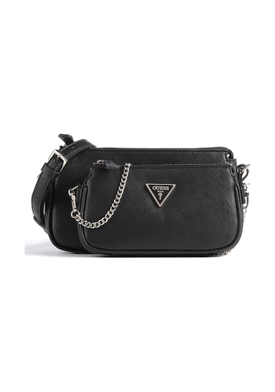 Guess Saffiano Noelle Mini Kadın Çapraz Çanta Hwzg7879710 Siyah