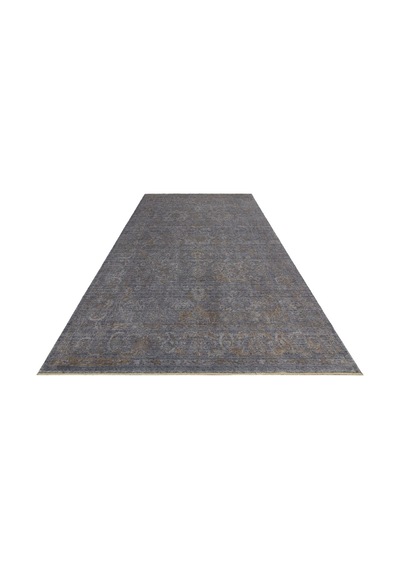 Eko Halı Taftan Tf 02 D.grey Bronze Pakistan Overdyed Tarzı Özel Hav Vermeyen Ve El Emeği İle Özel Tezgahlarda Üretilen Uşak Halısı