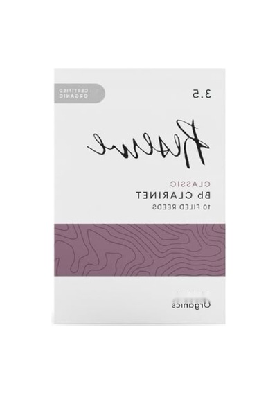 Organik Bb Klarnet Yaprakları - 3,5 Kalınlık, 10 Paket Açık Mavi