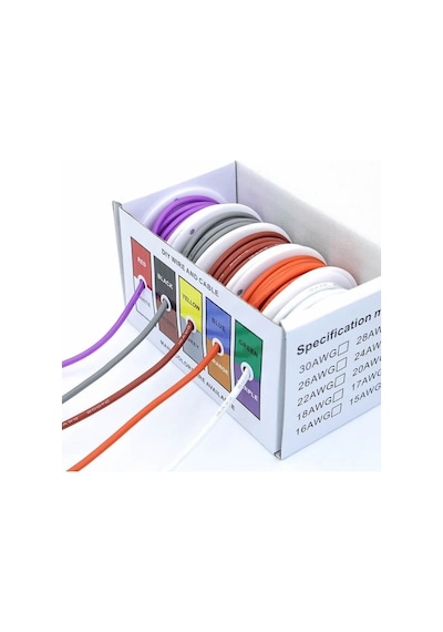 28awg 60 Metre Jumper Kablo Seti Breadboard Bağlantı Kablosu