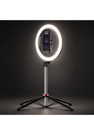 10 İnç Ring Light 2.1 M Tripod Bluetooth Kumandalı Type-c Np-l15