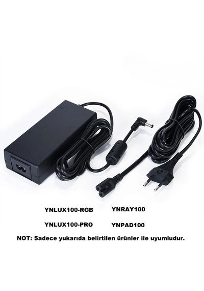 Yongnuo Lux100-rgb, Lux100 Pro, Ynray100, Ynpad100 Uyumlu Ac Adaptör