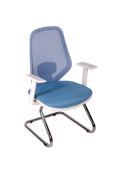 Ofisbazaar Dali Beyaz Fileli Misafir Koltuğu Ergonomik Toplantı Ve Bekleme Koltuğu Açık Mavi Açık Mavi Ofisbazaar Dali Beyaz Fileli Misafir Koltuğu Ergonomik Toplantı Ve Bekleme Koltuğu Açık Mavi Açık Mavi
