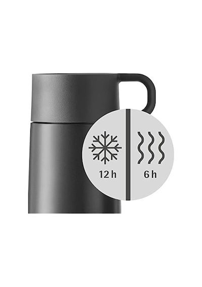 Çelik Antrasit Kişisel Kısa Termos 300 Ml Diğer