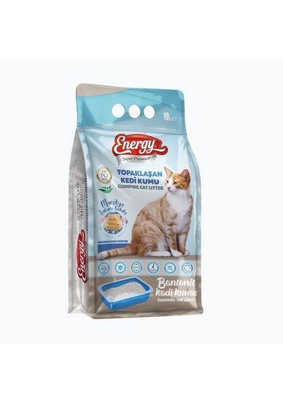 Super Premium Energy Kedi Kumu Sabun Kokulu 10 Lt