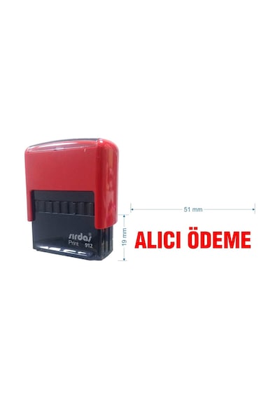 Alıcı Ödeme Yazılı Kaşe