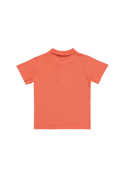 Civil Boys Erkek Çocuk Palmiye Nakışlı Polo Yaka 2-5 Yaş Tişört - Pembe Yavruağzı