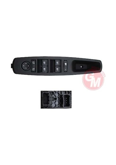 Gua Cam Açma Anahtarı Kumanda Grubu Megane 3-fluence Dörtlü Merkezi Kilit Düğmeli Ayna Ay Arlı Gua 41416 254000008r-254000014r