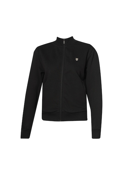 Hummel Pulse Female Fermuarlı Sweatshırt 922423-2001 Siyah
