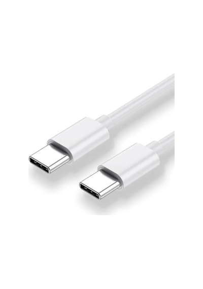 Type-c Şarj Kablosu Çift Taraflı Type-c To Type-c Hızlı Şarj Kablosu İki Ucu Type-c Kablo 1 Metre