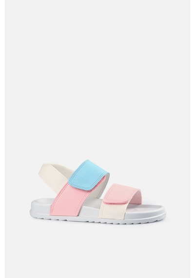 Vicco Krixi Hafif Kız Çocuk Beyaz/pembe Sandalet Beyaz - Pembe