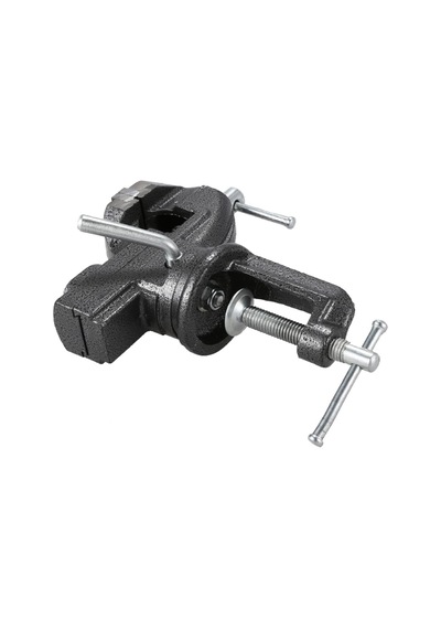 Alman 60 Mm Dönerli Örslü Özel Alaşımlı Paslanmaz Dövme Çelik Mini Masa Ve Tezgah Mengenesi Gri