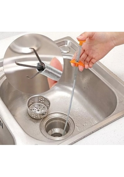 Banyo Küvet Lavabo Tıkanıklık Açma Gider Tıkanıklığı Açıcı Tel
