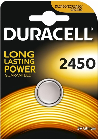 Yuvarlak Düğme Pil 2450 3 Volt