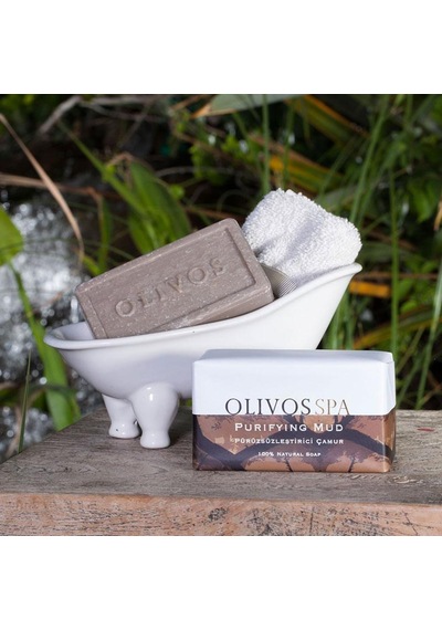 Olivos Spa Pürüsüzleştirici Çamur Zeytinyağı Katı Sabun 250 G