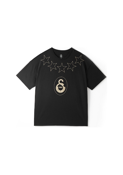 Gsstore Galatasaray Büyük 5 Yıldızlı T-shirt E251397 Siyah