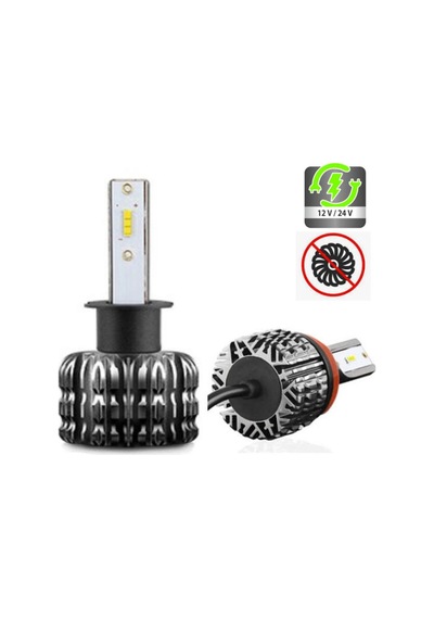 Zembil Femex Eco Power H3 Şimşek Etkili Led Xenon 6000 Lumen Fansiz