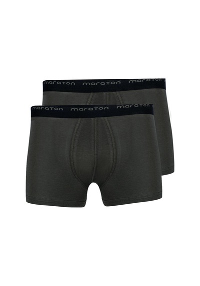 Maraton 2'li Erkek Haki Boxer Haki