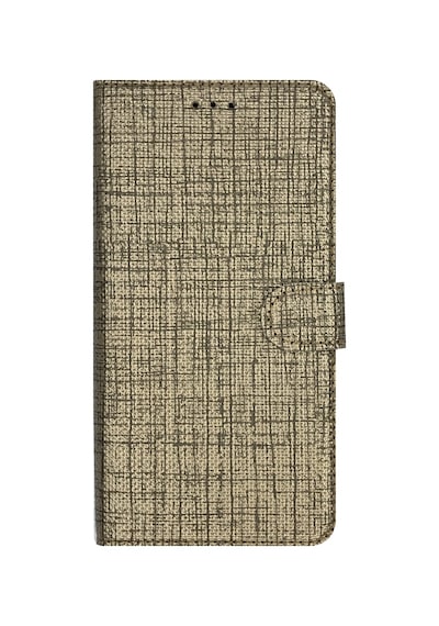 Huawei Mate 30 Lite Kılıf FitCase Fabric Kapaklı Cüzdanlı