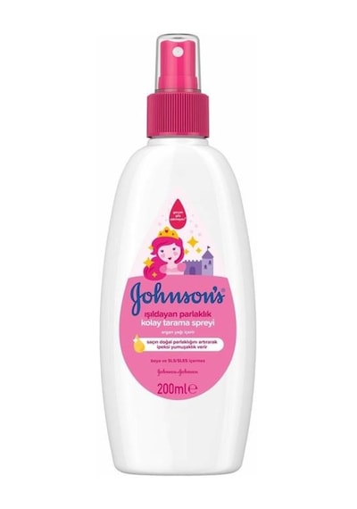 Johnson's Baby Işıldayan Parlaklık Bebek Kolay Tarama Spreyi 200 ML
