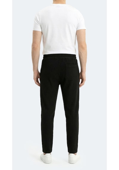 Slazenger Norwood Erkek Siyah Eşofman Altı Siyah