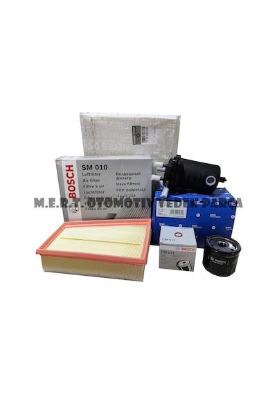 Renault Megane 2 1.5 DCi Filtre Bakım Seti 2002-2008
