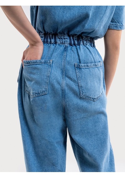 LOFT Regular Fit Kadın Tulum Lf2036037 Q1.v1 Denim