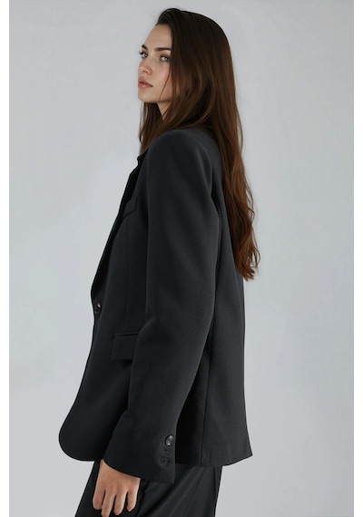Hiccup Slim Fit Blazer Ceket Siyah