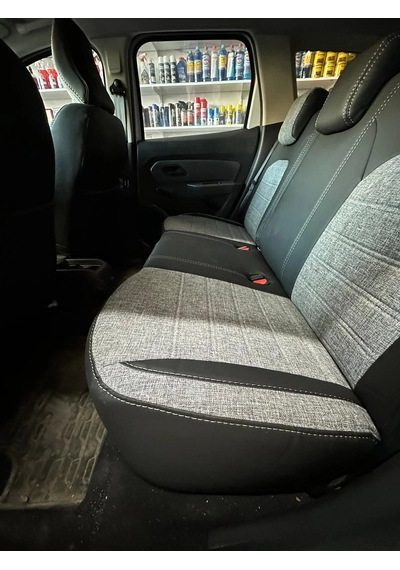 Dacia Duster -özel Dikim-1060 Keten-900 Deri