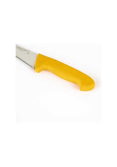 Sürmene Cumhur Çelik 61110 Sivri Kasap Bıçağı, 13 Cm, Kaymaz Sap