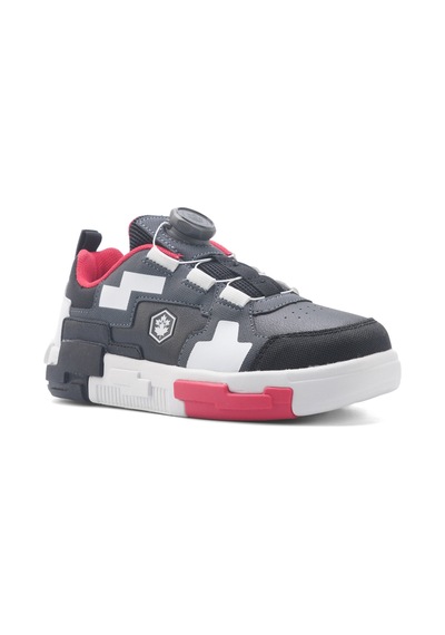 Lumberjack Cute 5fx Siyah Erkek Çocuk Sneaker Siyah-Kırmızı