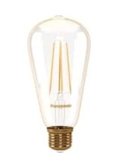 E27 Dim Edilebilir Filaman St64 Lamba 7w 630lm 2000k Gold