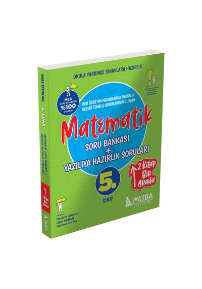 0516 - 5. Sınıf Matematik Soru Bankası + Yazılıya Hazırlık Sorula
