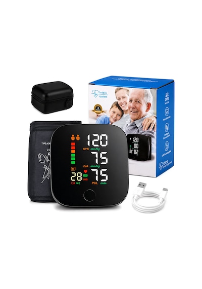 Bilek Ölçüm 7x8.3cm Usb Sarjlı - Dijital Konuşan Tansiyon Aleti Bk-606