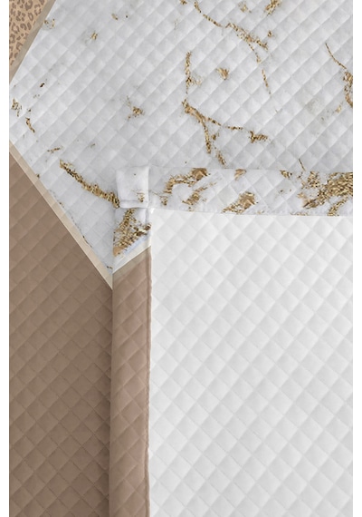 Modern Mermer Vizon Tek Kişilik Pike Takımı - Geometrik Bej Beyaz 160x220 Cm Kapitone Yatak Örtüsü Mahmur İpek Dinginliği Modern Mermer Vizon Tek Kişilik Pike Takımı - Geometrik Bej Beyaz 160x220 Cm Kapitone Yatak Örtüsü Mahmur İpek Dinginliği
