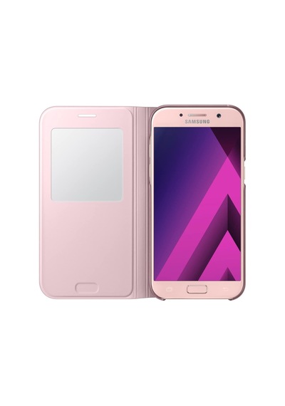 Samsung A5 2017 S-view Kılıf, Pembe Sku: Smgstk6cfdd8442f